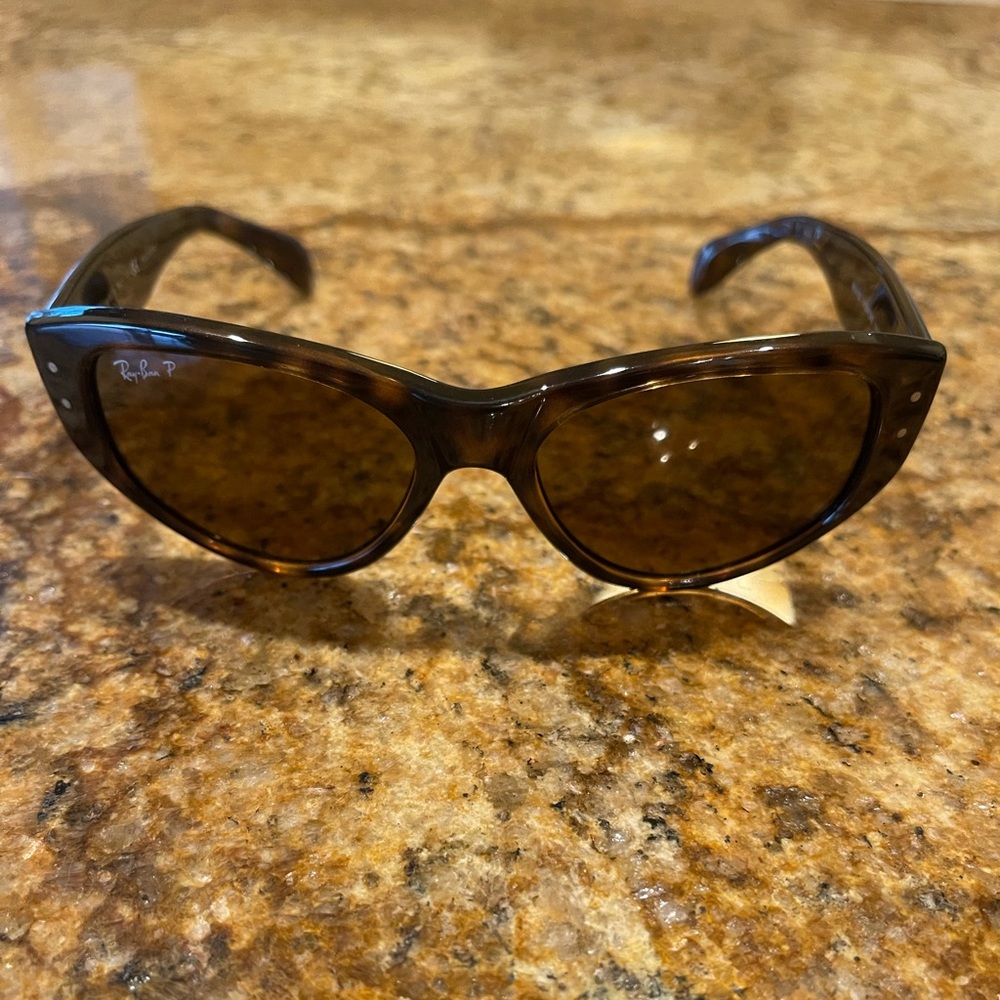 Ray Ban polarized Vagabond 4152 sunglasses